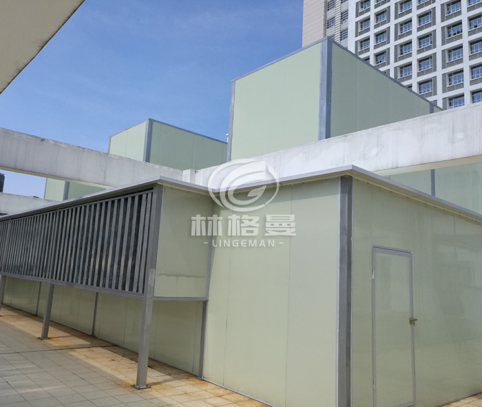 深圳寶安婦幼保健院空調風冷熱泵減振降噪治理工程實例